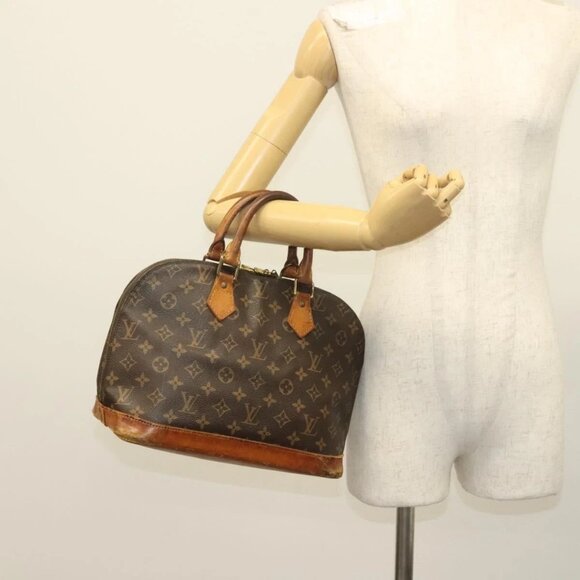 LOUIS VUITTON Monogram Alma Hand Bag M51130 LV Auth gh673 - Picture 1 of 16